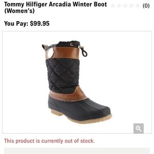 Tommy Hilfiger Woman’s size 9 Duck boats